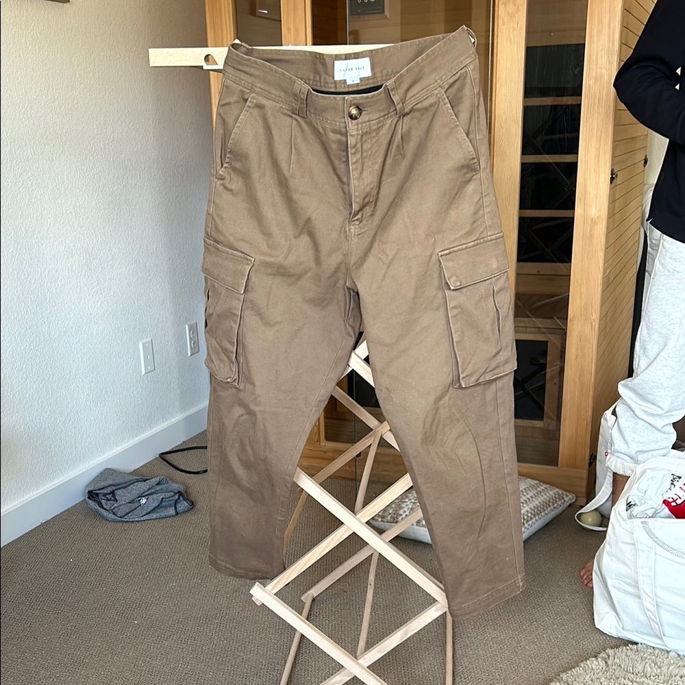 Men's Brown Cargo Pants